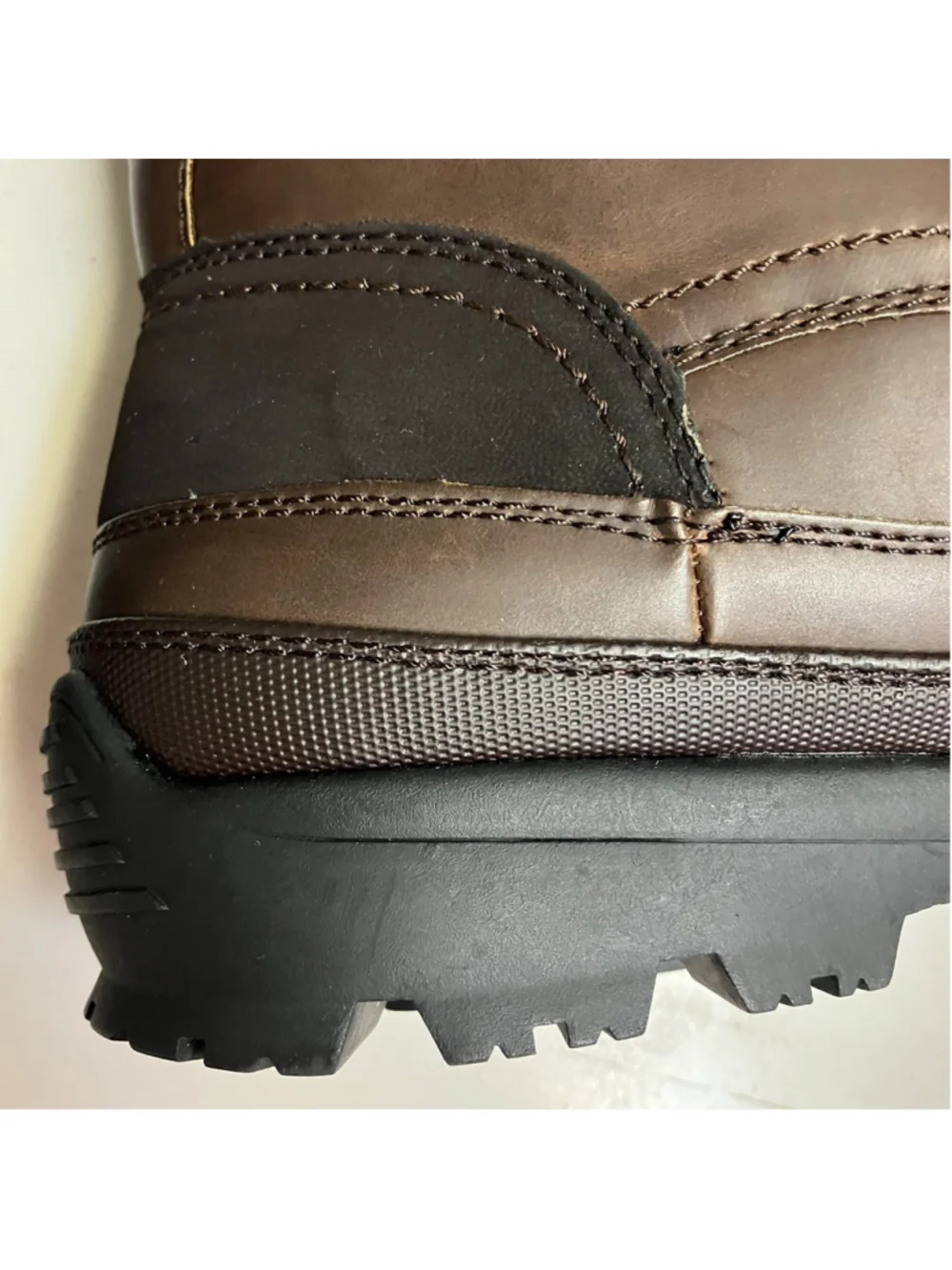 NEW $168 Unlisted Imagi-Nation Mens Mid-calf Winter Boots Kenneth Cole 10M Brown
